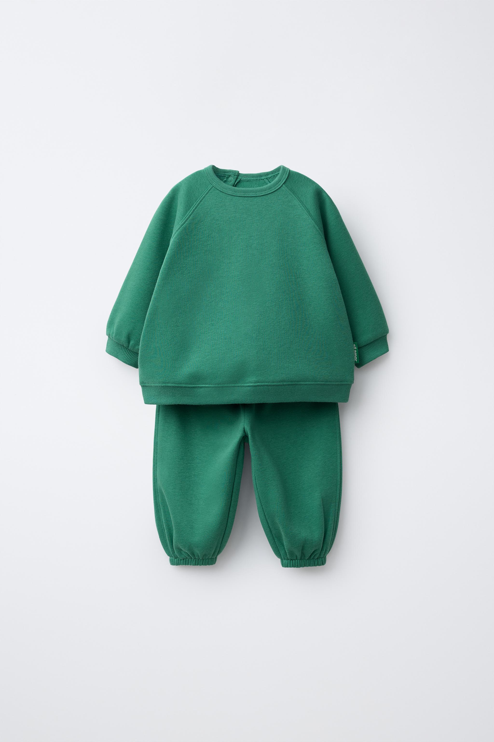 ENSEMBLE SWEAT-SHIRT ET PANTALON JOGGER BASIQUE